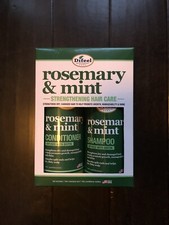 33.8oz/ 1 LITER Difeel Rosemary  Mint Hair Strengthening Shampoo  Conditioner