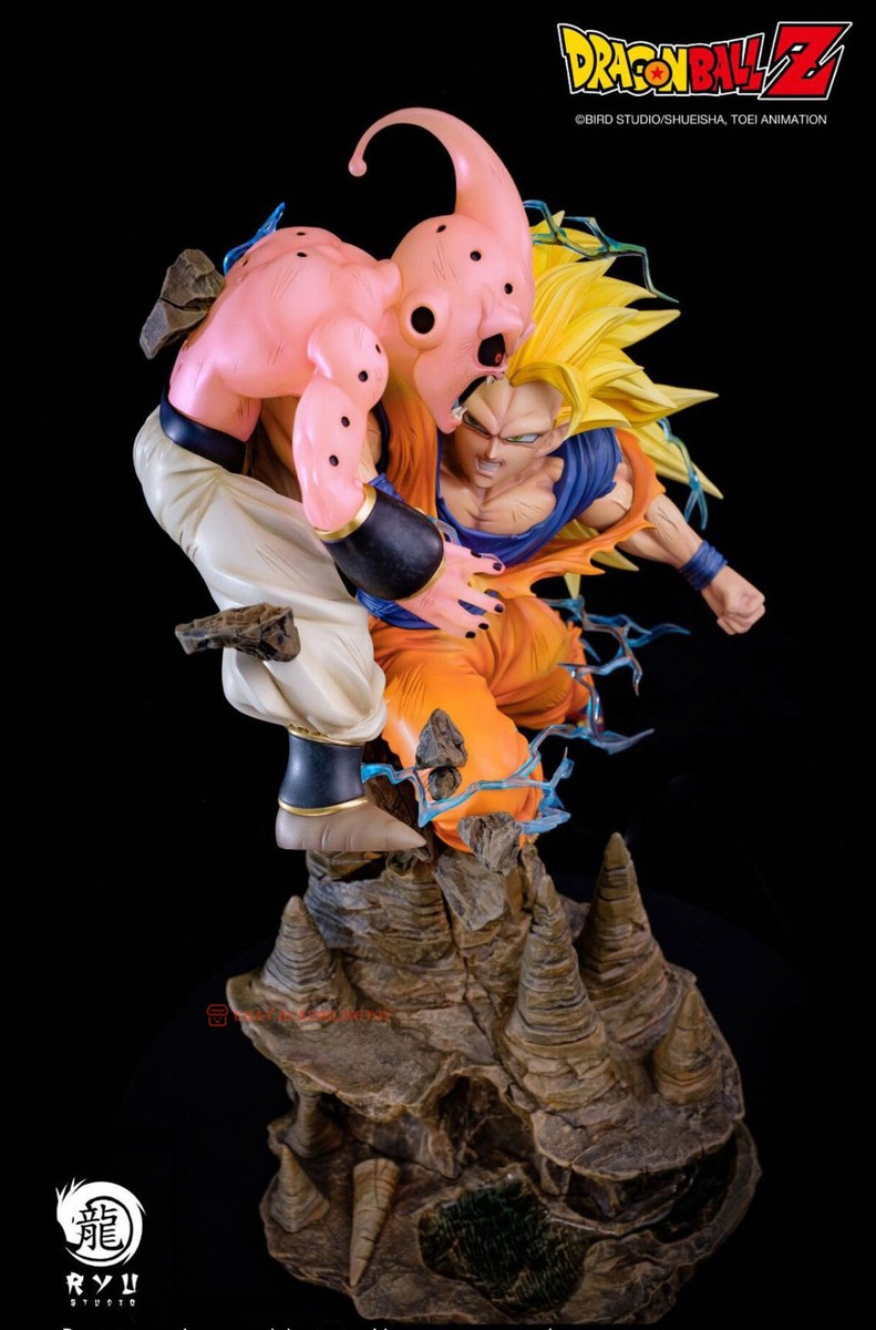 Ryu Studio Dragon Ball Z 1/6 Buu vs Goku ss3 Collection H46CM