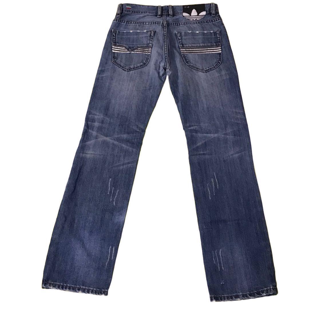 Diesel Men M DIESEL/Adidas collaboration Denim 00S Y2K Luxury