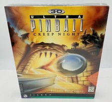 3-D Ultra Pinball: Creep Night PC, 1996 big box
