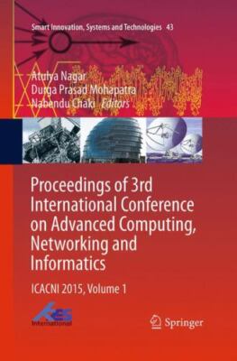 Proceedings of 3rd International Conference on Advanced Computing, Networking...