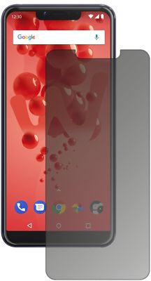 Schutzfolie für Wiko View2 Plus mit Sichtschutz Blickschutz Folie
