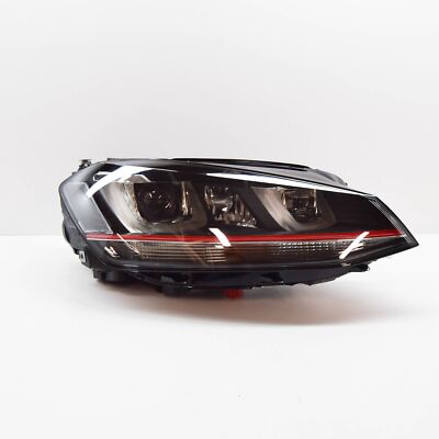Genuine VW Golf Mk7 GTI LHD Right Passenger Xenon Headlight - 5g1 