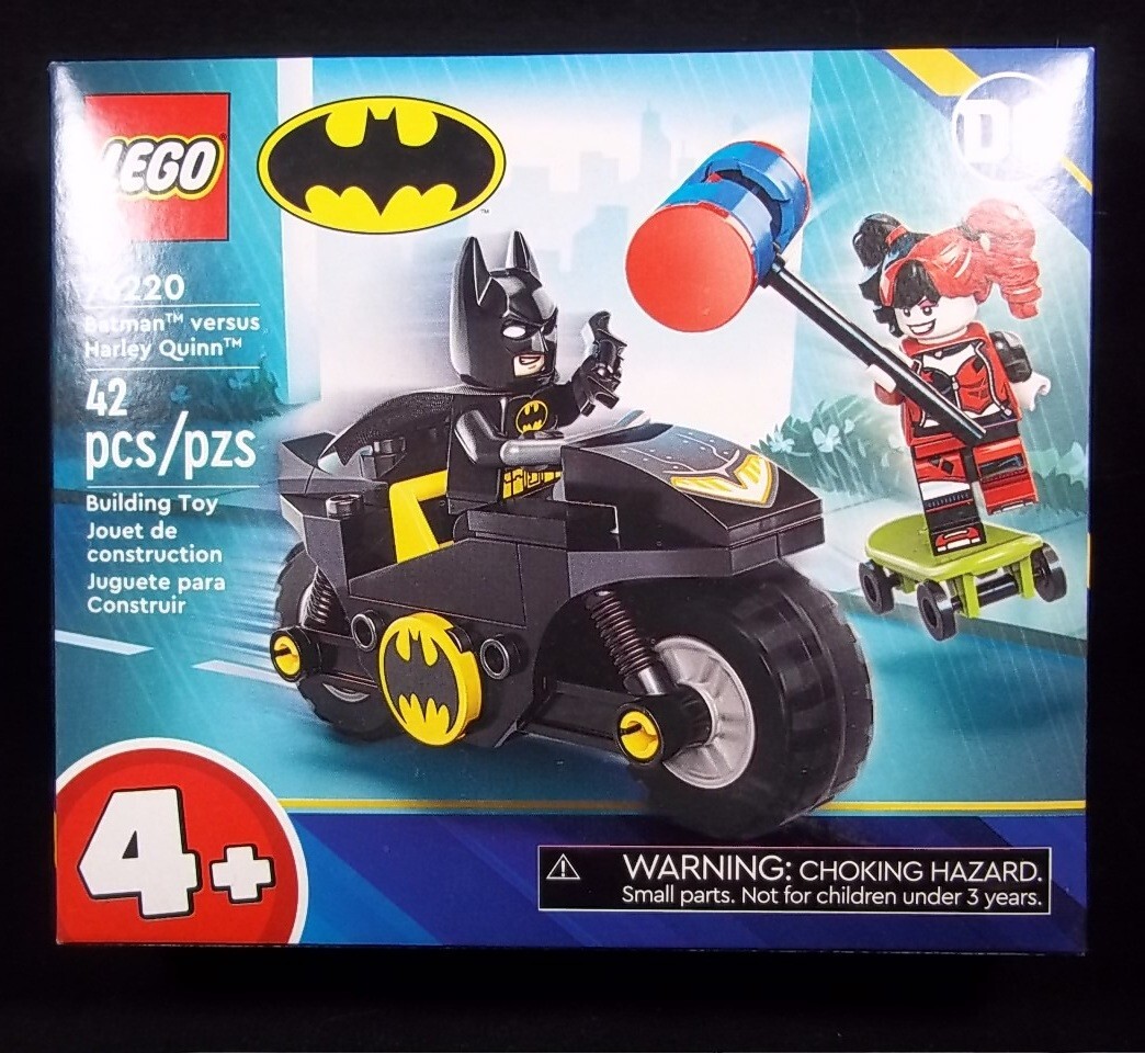 Lego 76220 Batman vs Harley Quinn building set 42 pcs NEW