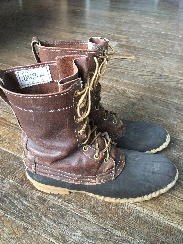 Mens tall top duck boots