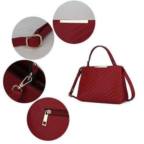MKF Dakota Women's Satchel Bag by Mia K - 第 3/9 張圖片