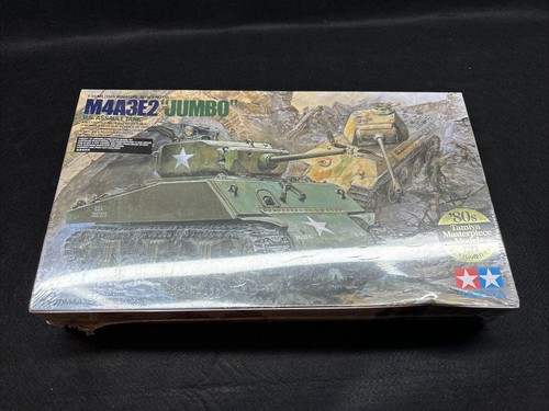 Tamiya 35139 M-4A3E2 'Jumbo' Assault Tank 1/35 Scale Plastic Model Kit Sealed