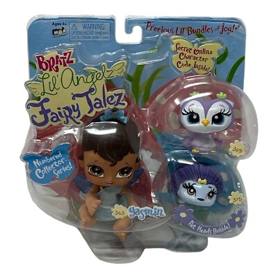 Bratz lil Angelz Babyz Fairy Talez Yasmin Owl # 369 Porcupine #375