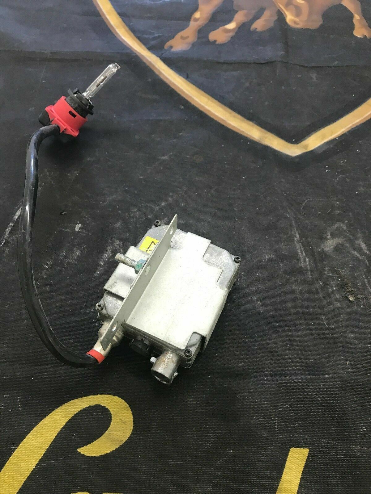 LAMBORGHINI GALLARDO XENON HEADLIGHT COMPUTER ECU W/ BRACKET OEM 400907462