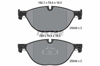 Textar 2504501 Bremsbelagsatz, Scheibenbremse FüR Alpina, BMW