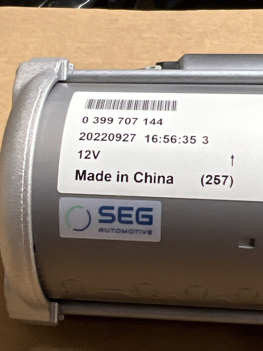 2749062100 Mercedes Benz SEG Bosch 438000-2020 0399.707.144