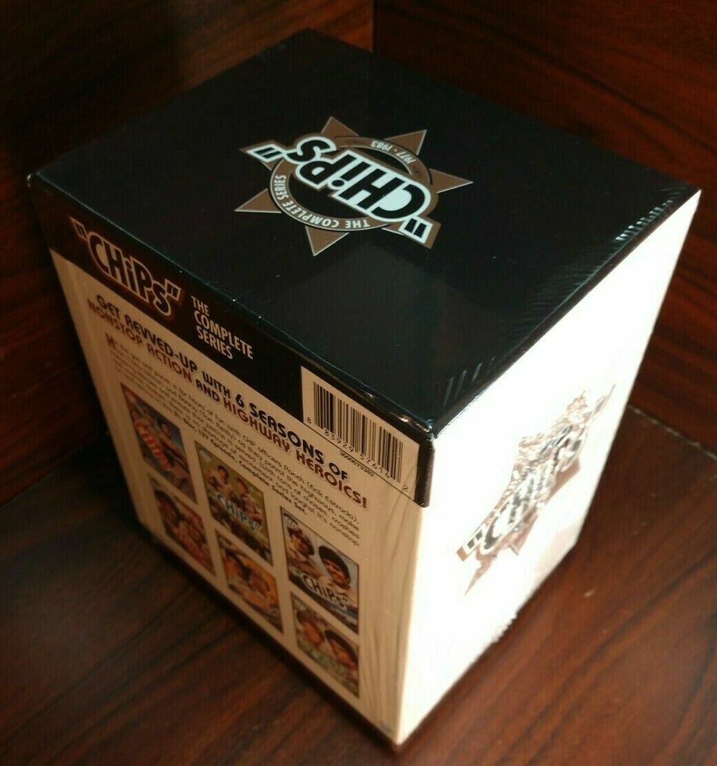 CHiPs (1977-83) Complete TV Series Seasons 1-6 DVD Box Set-NEW