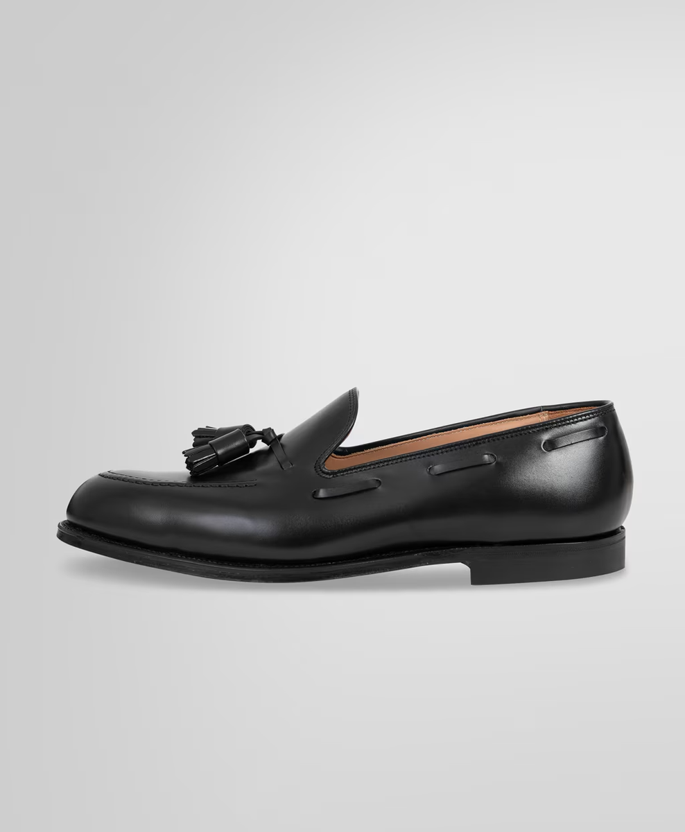 Brooks Brothers × Crockett & Jones Cow Leather Cavendish 3 Tassel