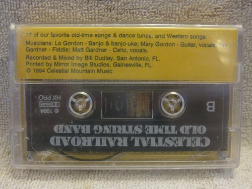 Celestial Railroad - Old String Band (1994) Celestial Music cassette NEW - Picture 3 of 3