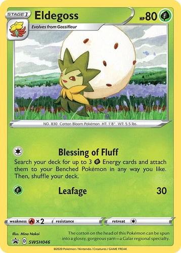 Eldegoss SWSH046 SWSH: Sword & Shield Promo Cards