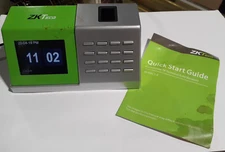 ZKTECO COUNTERTOP TA TERMINAL FINGERPRINT TIME CLOCK FOR SMALL BUSINESS