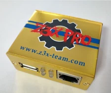 Z3x GOLD empty box box for Samsung phones without cable without smart card