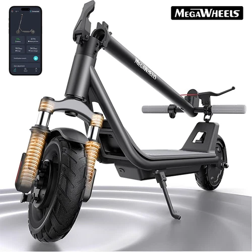 ELECTRIC SCOOTER DUAL FRONT SUSPENSION ESCOOTER FOR TEENS&ADULTS URBAN COMMUTER - Picture 1 of 12