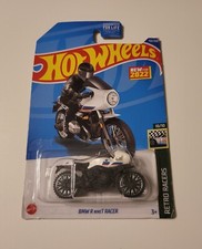Hot Wheels 2022 HW Retro Racers 10/10 White BMW R NineT RACER New For 2022