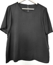 edle FILIPPA K Bluse Made in Schweden Gr. M / 40-42 dunkelgrau