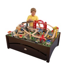 kidkraft ride around town train set & table