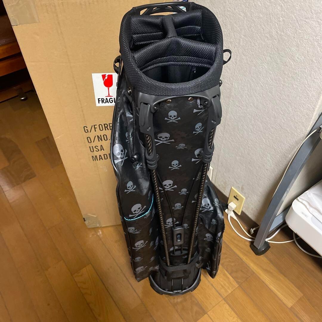 Vessel g fore golf golf caddy bag g fore skull black New Vessel g fore golf golf caddy bag g fore skull black New