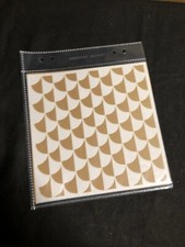 New Hero Arts "ART DECO ARCHES Stencil 6"x6" 2021