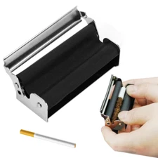 Simple Metal Cigarette Rolling Machine Tobacco Roller 70mm M11