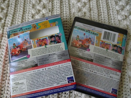Disney TURNING RED 4K Ultra HD + Blu-ray + Digital Code NEW - 第 2/2 張圖片