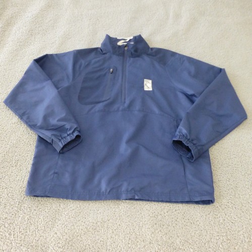 Zero Restriction Jacket Mens Large Golf 1/4 Zip Vented Torrey Pines Lodge Blue