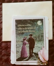 "Better Than A Fairytale", (1) Leanin Tree Wedding Notecard, With (1) Envelope