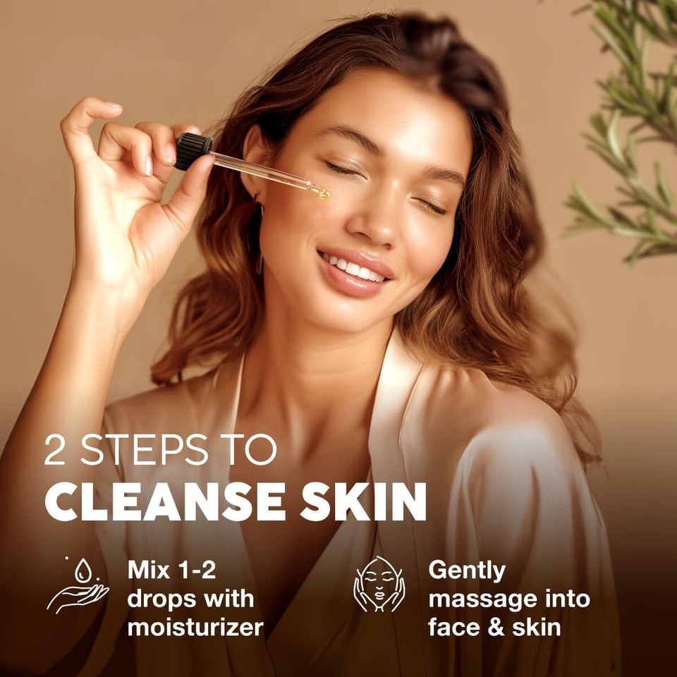 Natural Essential Pure Rosemary Oil for Scalp & Hair Growth (4 Fl Oz