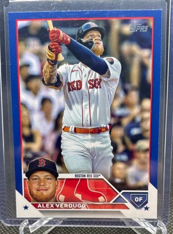2023-2024 Topps Alex Verdugo Lot (2) Boston Red Sox, New York Yankees