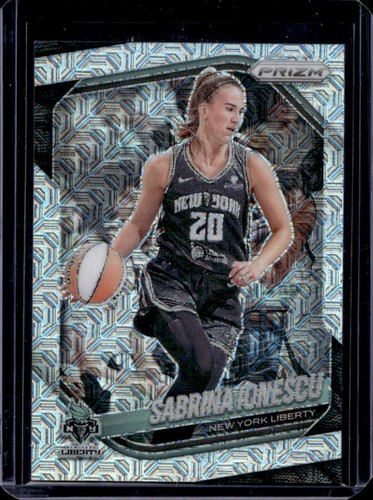 2025 Panini WNBA Prizm Sabrina Ionescu Mojo #/25 Liberty