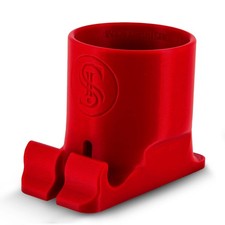 Veterinary Patient Warming Cage Door Adapter Compatible with Bair Hugger Red