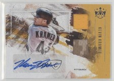2019 Panini Diamond Kings DK Material Signatures Kevin Kramer #DMS-KK Auto fm0