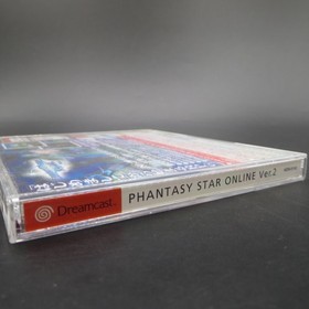 Phantasy Star Online Ver 2 Dreamcast with Spine Card and Manual Japanese Version