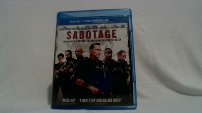 Sabotage (Blu-ray/DVD, 2014, 2-Disc Set)