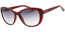 Calvin Klein Women's Oval Cat-Eye Sunglasses w/ Gradient Lens - CK19560S 605