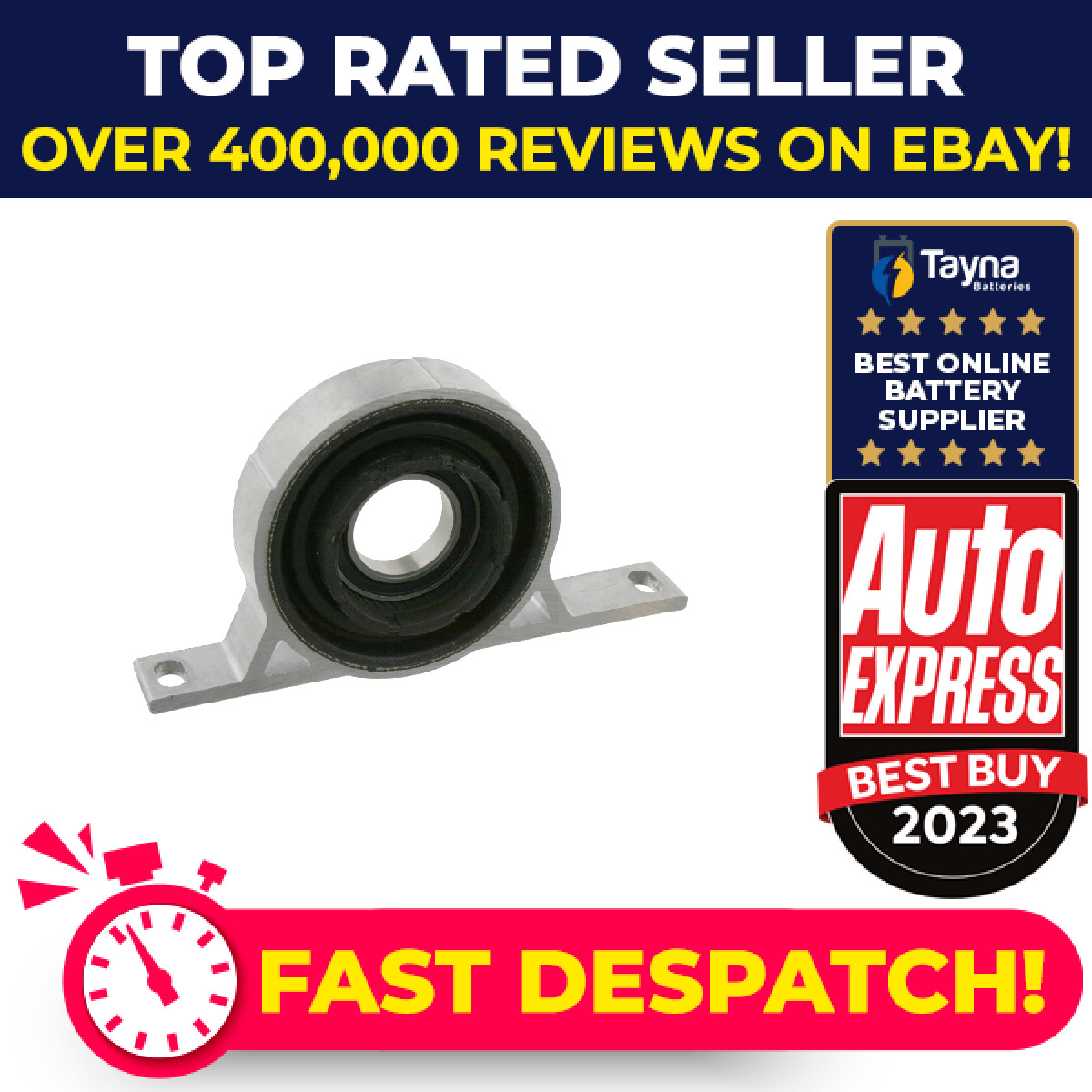 Propshaft Mounting fits BMW 740 E65 4.0 05 to 08 N62B40A 26127507318 26127513218