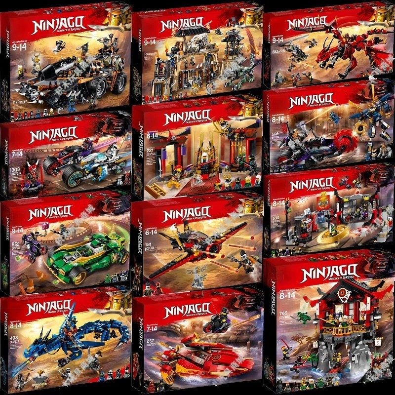  Ninjago Ninja Series - Compatible building block toy set series -