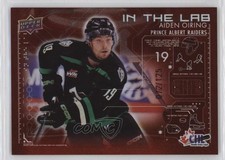 2024-25 Upper Deck CHL In the Lab Red 72/125 Aiden Oiring #IL-17 14w0