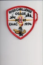 1974 Eastern Arkansas Area Council Osage River Challenge 11 Point patch