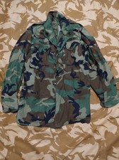 Original Army M65  Woodland Jacket Small Long  Feldjacke, Feldbluse
