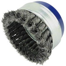 Toolpak 100mm Wire Twist Knot Cup Brush M14 Angle Grinder Heavy Duty Remover