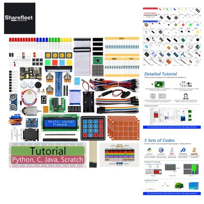 Ultimate Starter Kit for Raspberry Pi 5 4 B 3 B+ 400 Zero 2 W, 962-Page Detai...