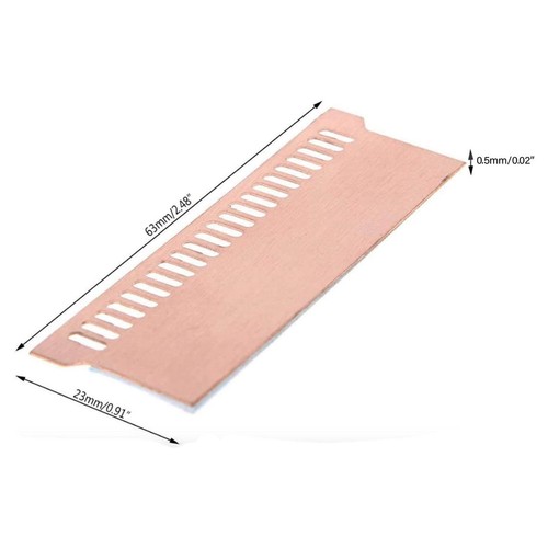 4 Pcs Pure Copper Notebook Gaming Laptop Memory Heatsink Cooling Radiator 9928 - Afbeelding 2 van 6