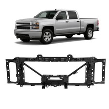 Header Panel Radiator Support For Chevy Silve...