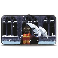 Buckle-Down Harry Potter Wallet, Hinged, Harry Potter And Hedwig Imp (Us Import)