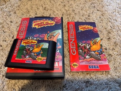 Toejam And Earl Panic On Funkotron Sega Genesis W/ Manual